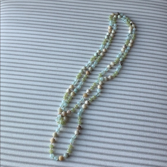 Anthropologie | Jewelry | Anthro Beaded Necklace | Poshmark